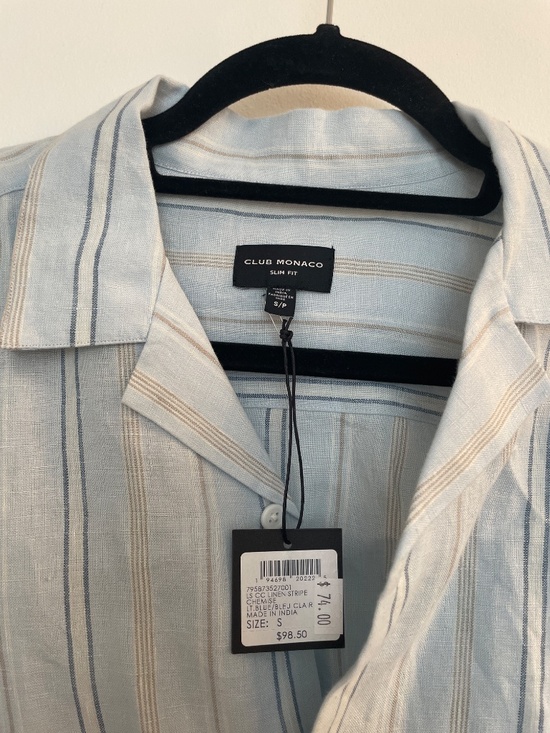 Club Monaco button down - Picture 2 of 3